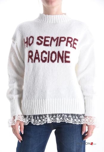 Strickjacke aus Wollmischung - ph 1