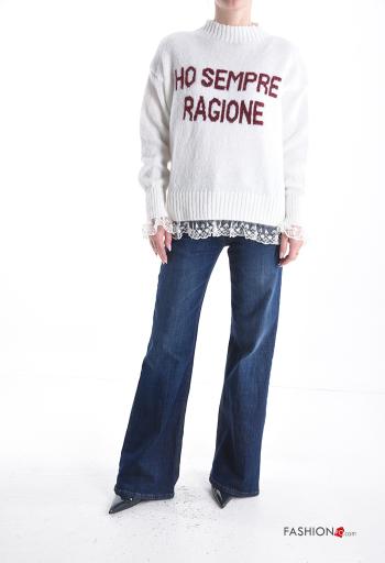 Strickjacke aus Wollmischung - ph 5