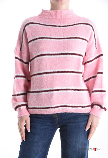 Strickpullover aus Wollmischung