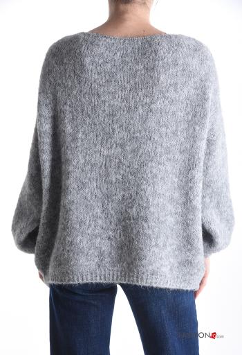 Maglione in Misto Lana maniche lunghe girocollo - ph 2