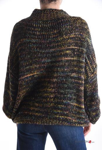 Maglione in Misto Lana maniche lunghe girocollo - ph 2