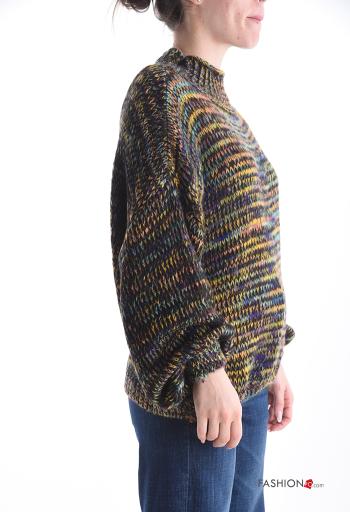 Maglione in Misto Lana maniche lunghe girocollo - ph 3