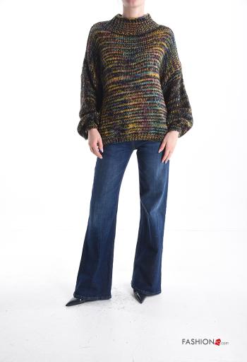 Maglione in Misto Lana maniche lunghe girocollo - ph 5