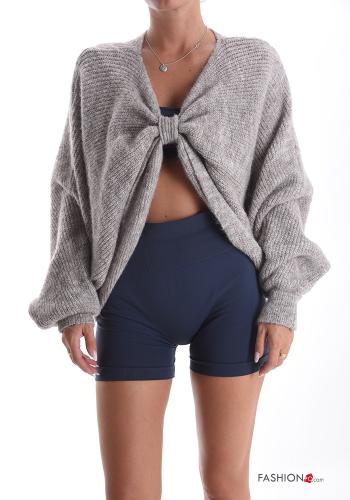 Chaqueta de punto de Mezcla de Lana