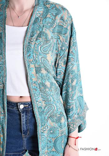 Kimono en Soie Imprimé jacquard - ph 4