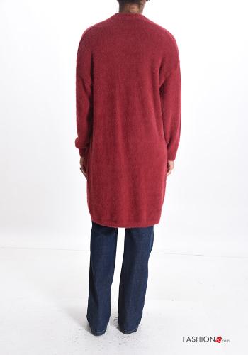 Cardigan maniche lunghe con tasche - ph 2