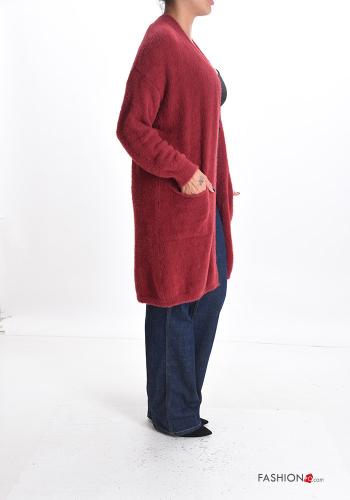 Cardigan maniche lunghe con tasche - ph 3