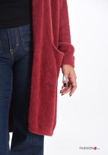 Cardigan maniche lunghe con tasche - ph 4