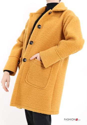 Cappotto con bottoni con tasche - ph 1
