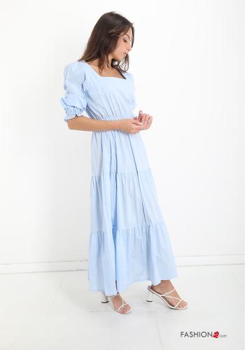 Vestido em Algodão com folhos - ph 3