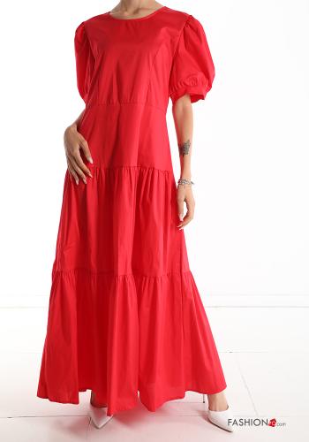 Cotton Dress with flounces - ph 1