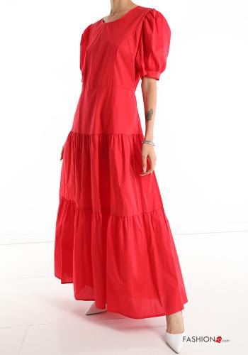 Cotton Dress with flounces - ph 3