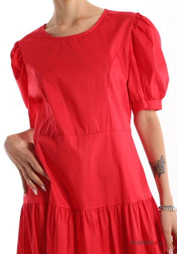 Cotton Dress with flounces - ph 4
