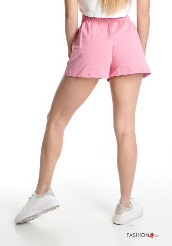 Pantaloncino Short in Cotone  con tasche - ph 2