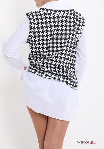 Blusa de Algodón Estampado pata de gallo - ph 2