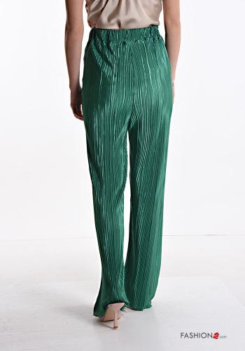 Pantalones con plisado brillante con elástico - ph 2