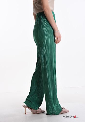 Pantalones con plisado brillante con elástico - ph 3