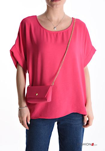 short sleeve Blouse with bag - ph 1