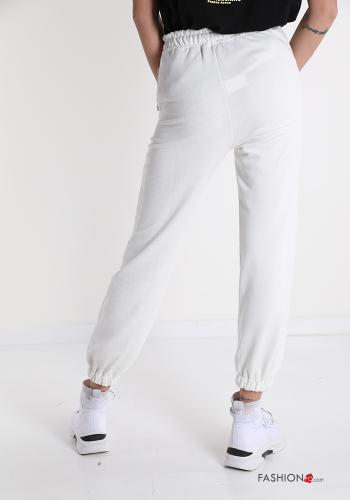 Track pants in Cotton  with pockets - ph 2