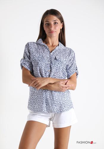 Camisa de Algodón Estampado abstracto - ph 1