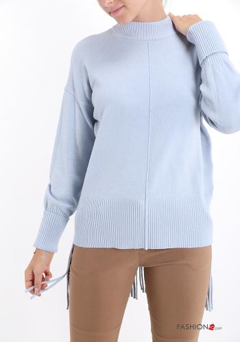 Strickpullover mit Fransen - ph 1