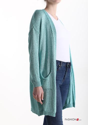 lurex Cardigan with pockets - ph 3
