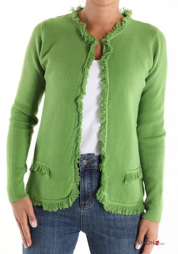 Cardigan with fringe - ph 1