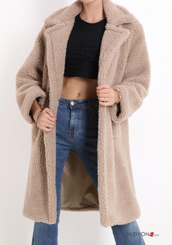 Coat with buttons with pockets - ph 1