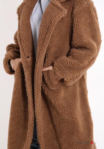 Coat with buttons with pockets - ph 4