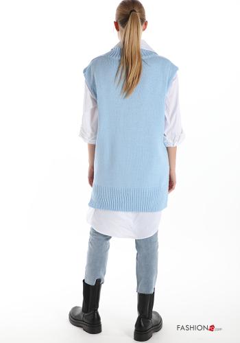 Maglione in Misto Lana  scollo a V - ph 2