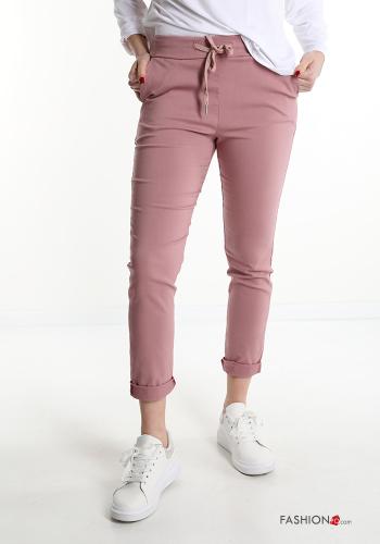 Trousers  with pockets with bow - ph 1