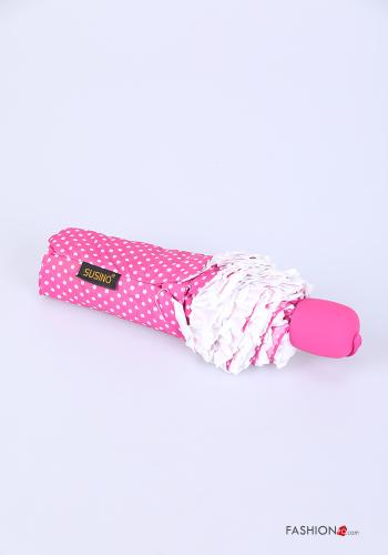 Pack de 12 peças guarda-chuva Padrão bolas com folhos - ph 7