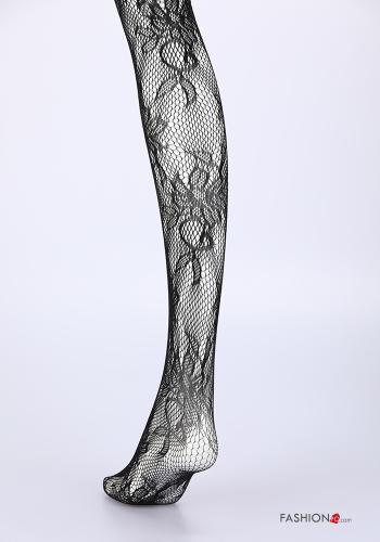 Collant pizzo Fantasia floreale - ph 3