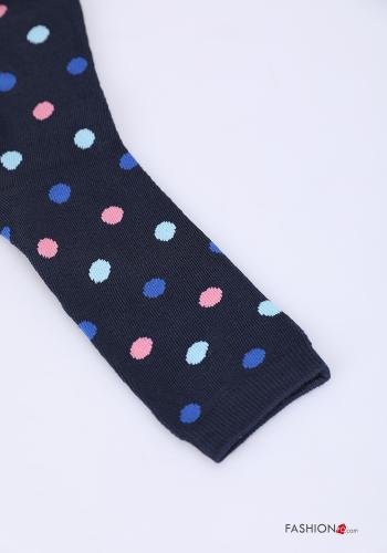 Set 12 pairs Polka-dot Cotton Stockings - ph 3