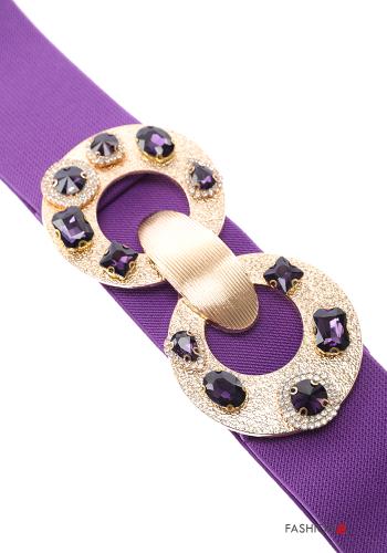 Ceinture avec strass avec élastique - ph 2