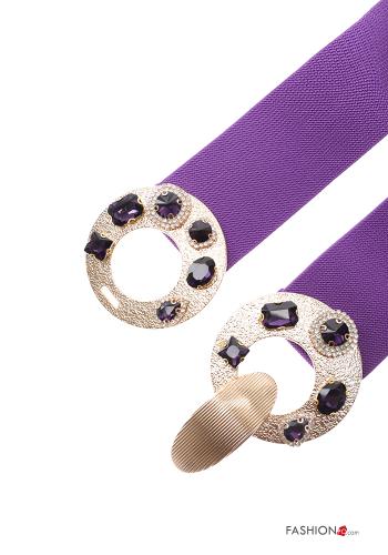 Ceinture avec strass avec élastique - ph 3