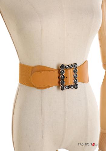 Cintura regolabile con strass con elastico - ph 4