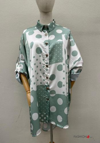 Polka-dot Shirt 3/4 sleeve - ph 1
