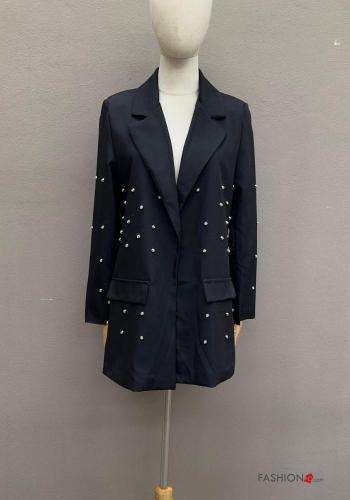 Blazer con brillantes