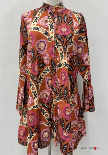 long sleeve Dress with buttons - ph 1