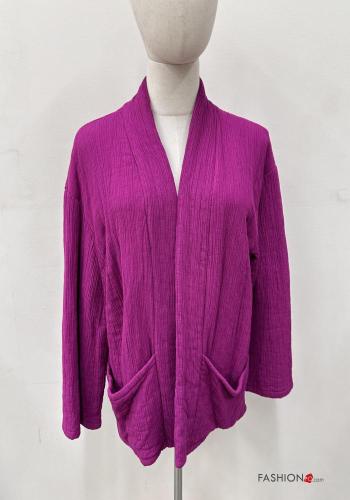 long sleeve Cardigan with pockets - ph 1