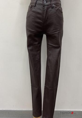 Pantalone con tasche con bottoni con zip - ph 1