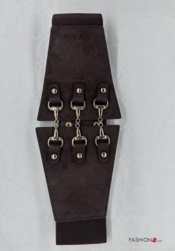 Cintura con fibbia con bottoni con elastico
