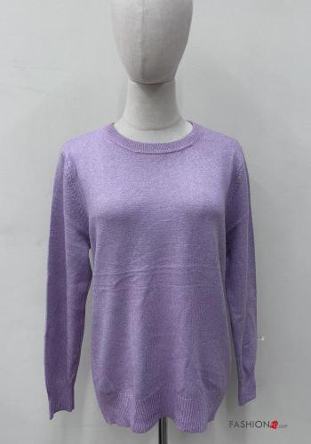 Maglione maniche lunghe girocollo