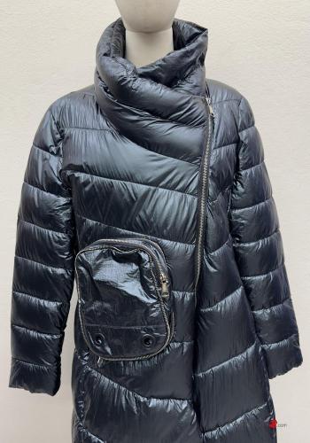 Puffer Jacket Rollneck with zip with pockets