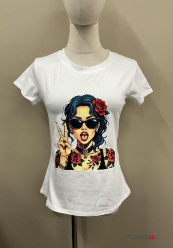 T-shirt in Cotone