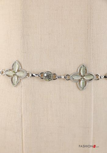 Cintura regolabile con strass - ph 3