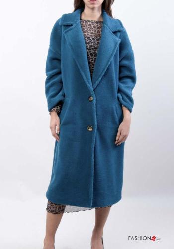 Casaco manga comprida com botões com bolsos - ph 1