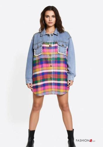 Camicia in Cotone Fantasia righe