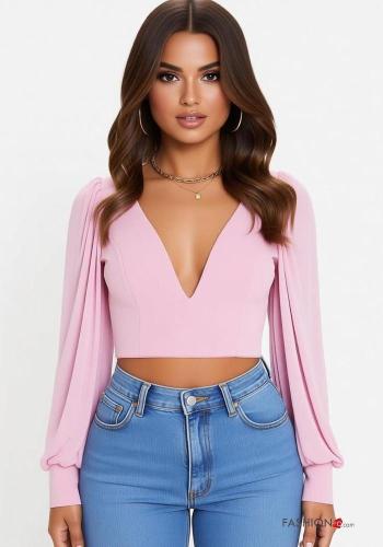 T-shirt à manches longues Casual